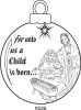 Nativity Ornament